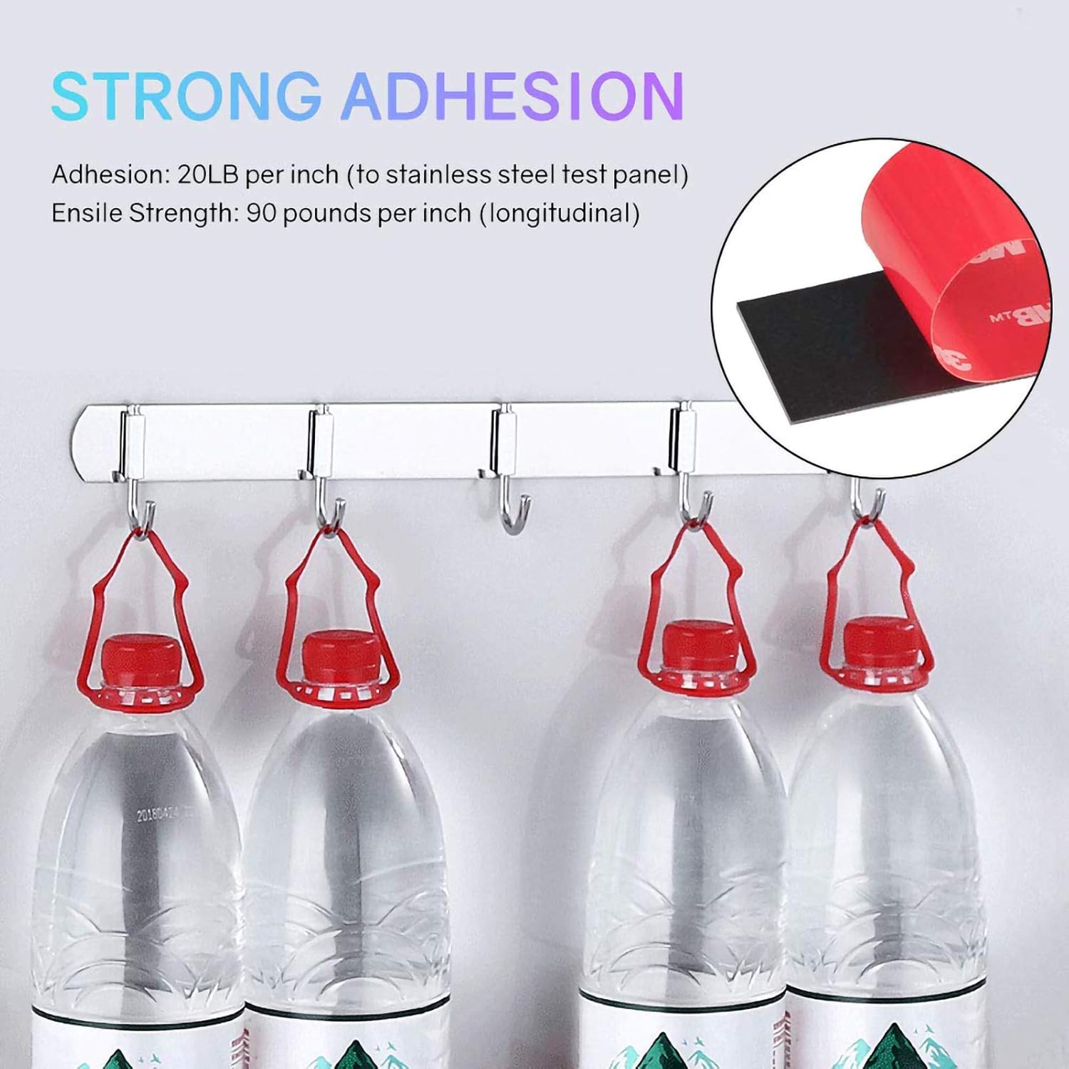 Double Sided Tape, HitLights 3M VHB Mounting Tape Heavy Duty, Waterproof Foam Tape, 16FT Length, 0.94 Inch Width for Car, LED Strip Lights, Home Decor, Office Decor: Industrial & Scientific