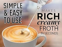 Zulay Powerful Milk Frother With Upgraded Titanium