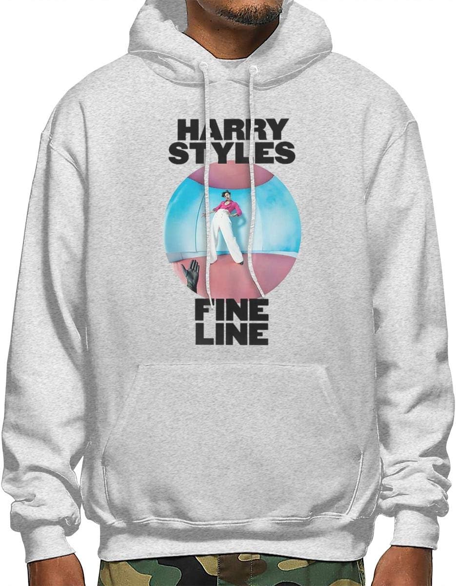 DISINIBITA Harry Styles Fine Line Hoodies Fashion Music Sweatshirt Pocket Pullover Tops for Men Women Unisex