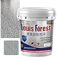 Generic High-Gloss Marble Effect Epoxy Floor Paint, 1KG, Quick-Dry, Non-Slip, Waterproof, Indoor/Outdoor, Concrete, Tiles, Marble