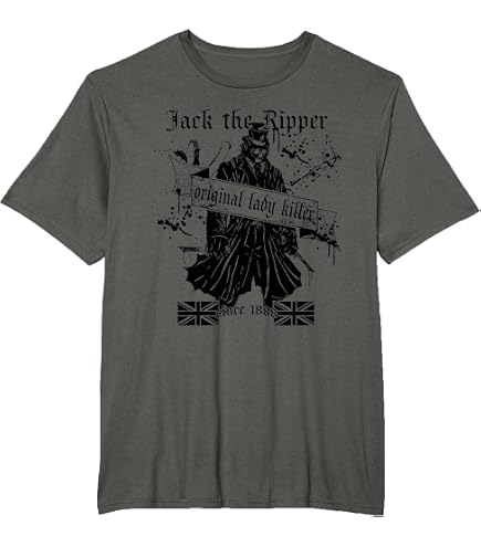 Amazon.com: Jack The Ripper T Shirt Serial Killer Gothic Horror