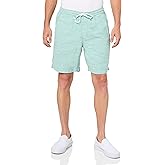 Unionbay Mens Marina Cotton Slub Elastic Pull-on Shorts