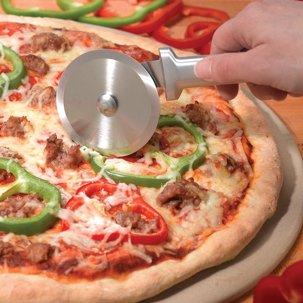Rada Cutlery R121 Pizza Cutter with Aluminum Handle by Rada Cutlery