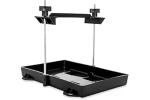 Camco Camper/RV Standard Battery Hold-Down Tray | Holds 24/24M Automotive Batteries | Fits Batteries Up to 11 1/8" L x 6 ¾" W x 8" H (55394)