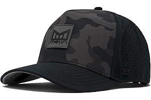 melin Odyssey Stacked Hydro, Performance Snapback Hat, Water-Resistant Baseball Cap for Men & Women