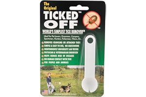 Ticked Off Pets Tick Remover, White