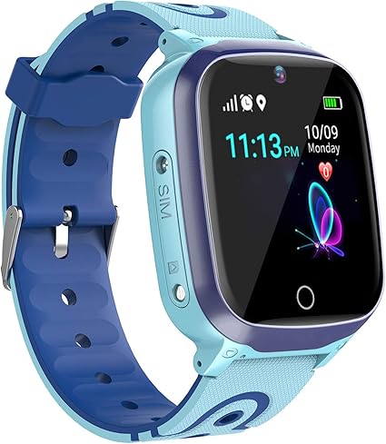 GPS Smartwatch Niños - Reloj Impermeable para Niños con GPS WiFi ...