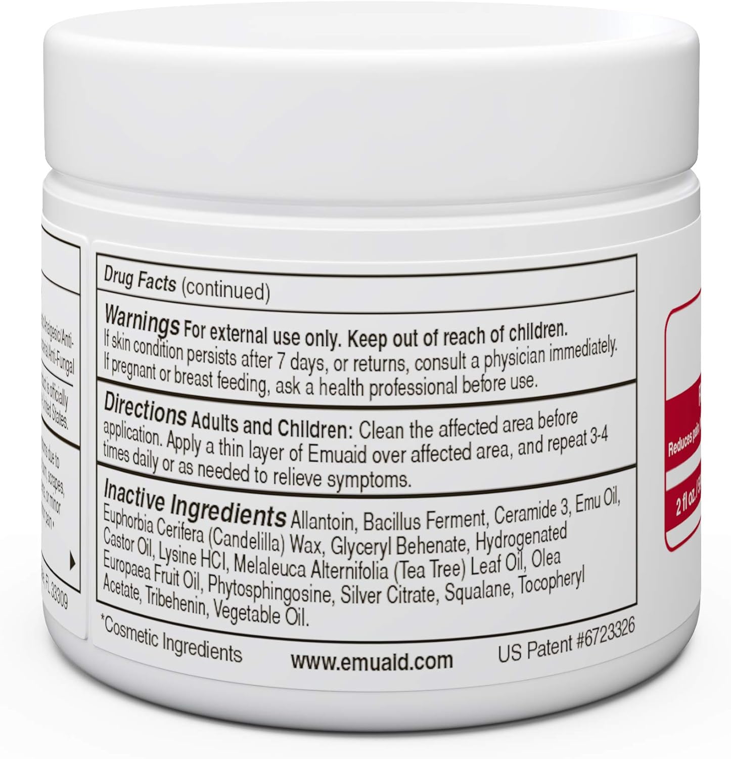 EMUAIDMAX Ointment - Eczema Cream. Maximum Strength Treatment. Use Max Strength for Athletes Foot, Psoriasis, Jock Itch, Anti Itch, Rash, Shingles and Skin Yeast Infection.: Health & Personal Care