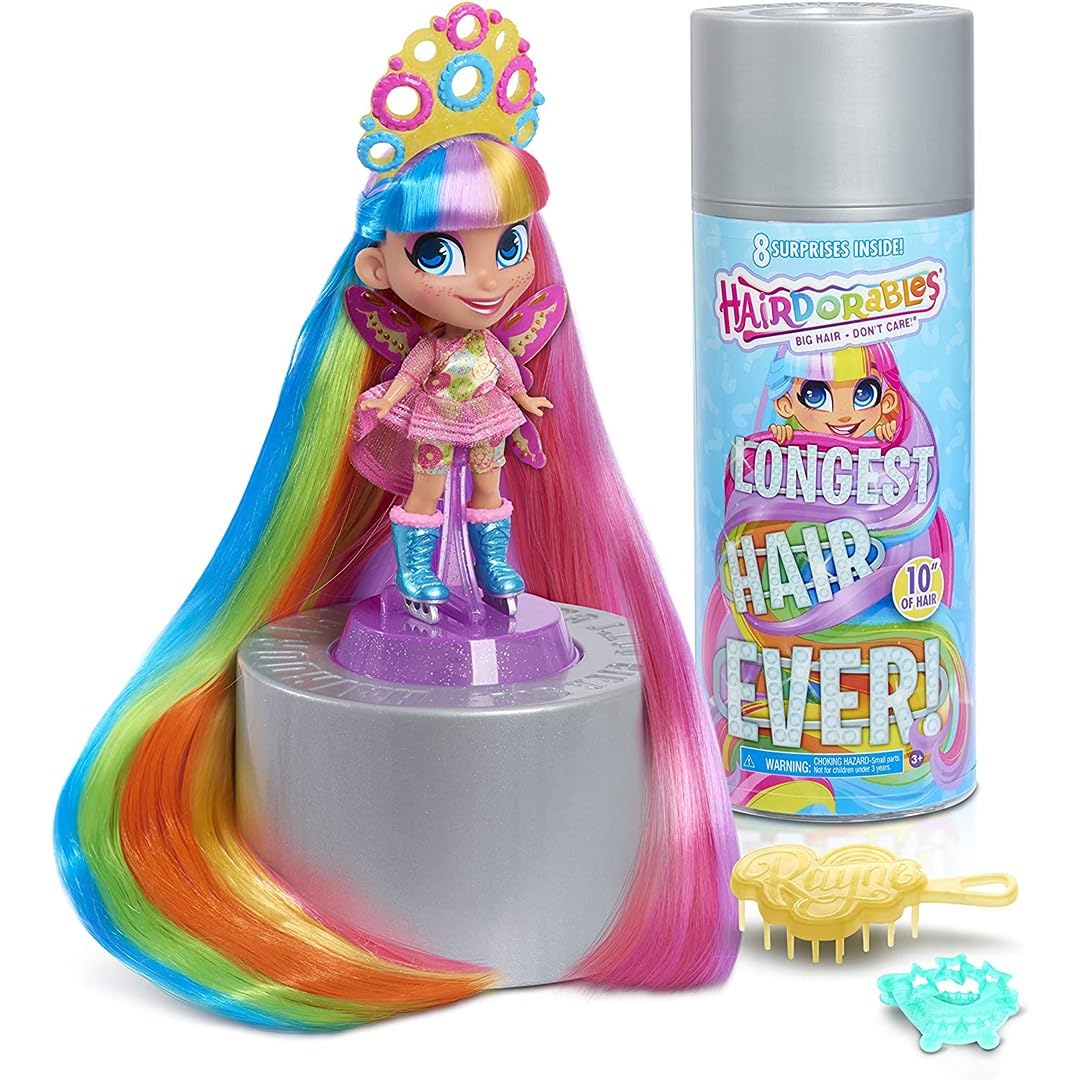 JP Hairdorables HAL00300 Hairdorables Longest Hair Ever-Rayne