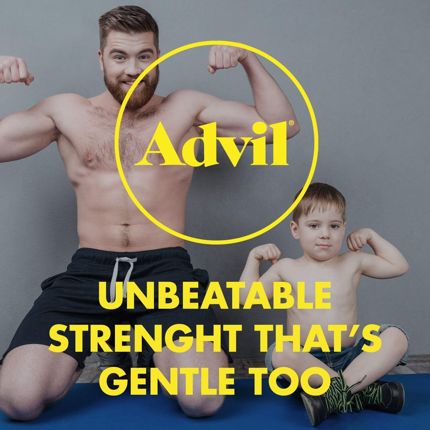 Advil Coated Tablets Pain Reliever and Fever Reducer, Ibuprofen 200mg, 24 Count, Fast-Acting Formula for Headache Relief, Toothache Pain Relief and Arthritis Pain Relief: Health & Personal Care