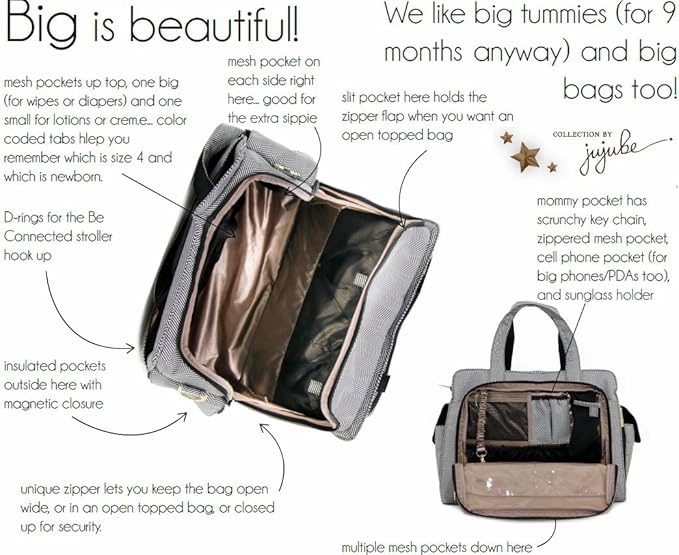 jujube be prepared diaper bag