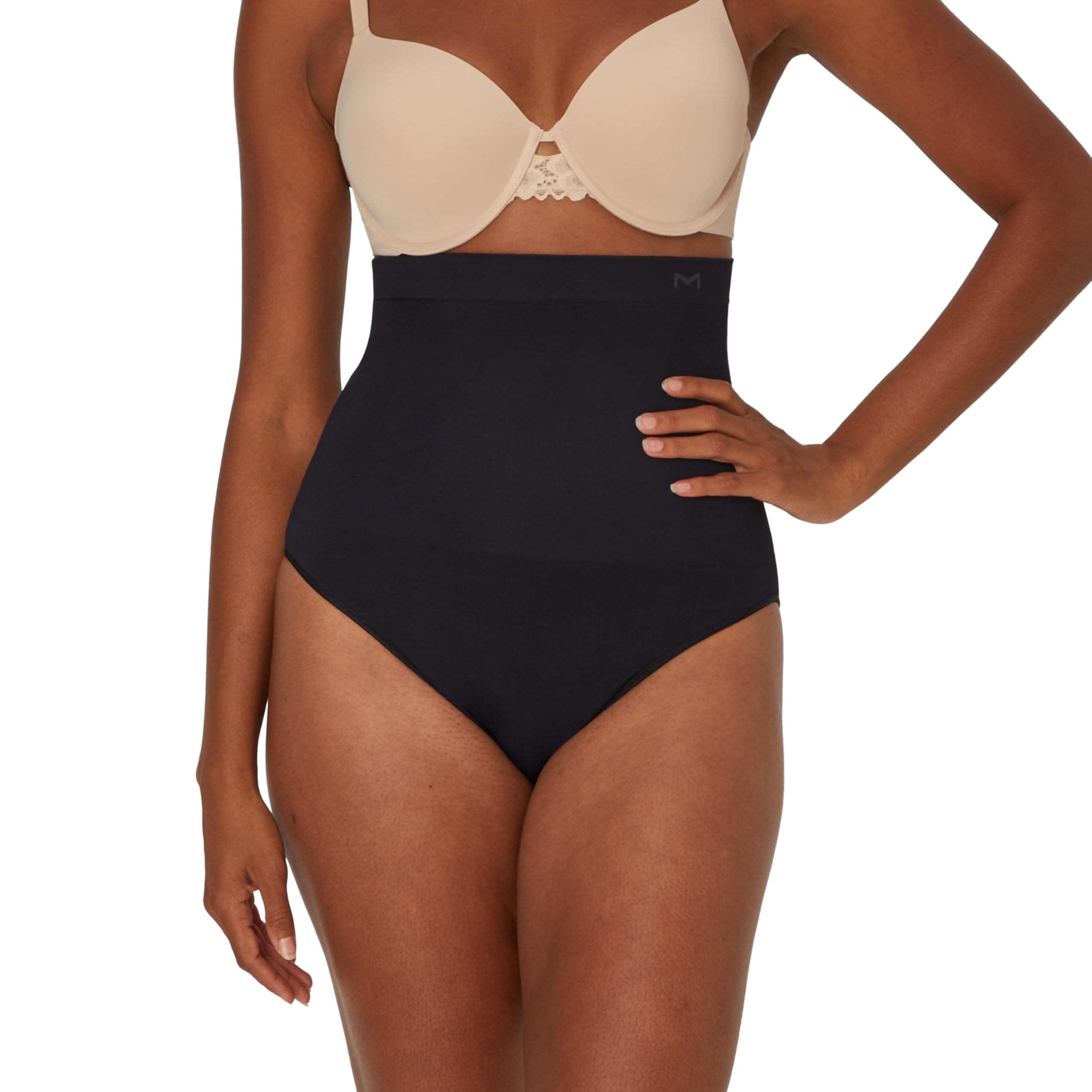 Maidenform Women’s Seamless Shapewear, Tummy Control High-Waist Brief, Firm Control Shapewear Panty