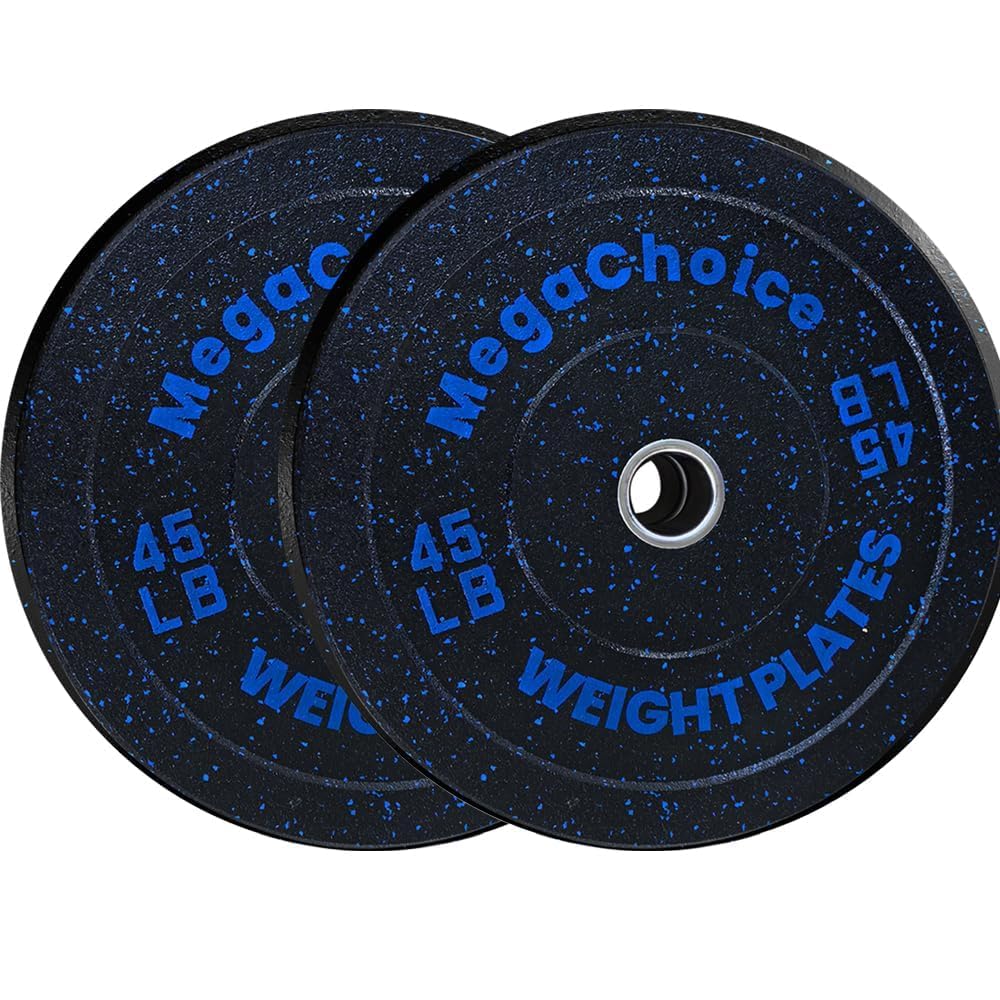 Photo 1 of ***FACTORY SEALED***
45 LBS Rubber Bumper Weight Plates,2" Weight Plates Set for Strength Training Home Gym