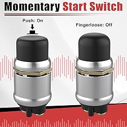 BFXM 3 PCS Push Button Starter Switch 12V