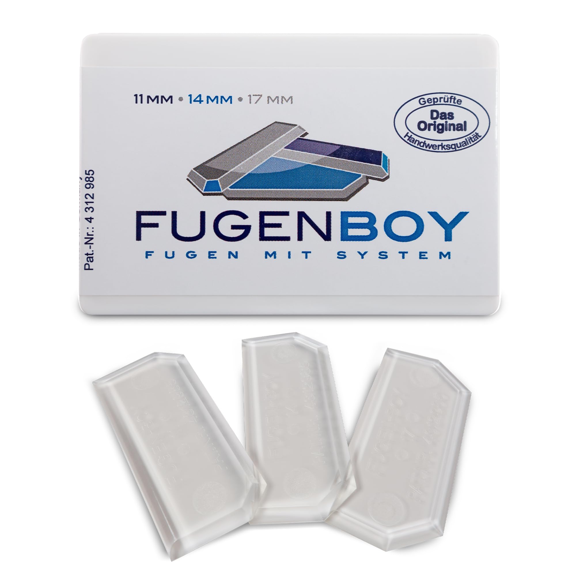 3 piece Fugenboy kit (11 mm, 14 mm, 17mm) - the original!