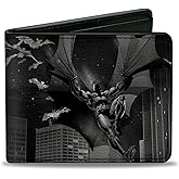 Buckle-Down Mens Pu Bifold Bi-Fold Wallet