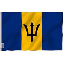 Anley Drapeau Fly Breeze 3x5 Pieds Antigua Et Barbuda - Couleurs Vives