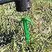 Ecoduty 100 ct. Contractor Grade 4 Inch Biodegradable Stakes, Sod staples For Securing Weed Fabric, Landscape Fabric, Netting, and Blanket