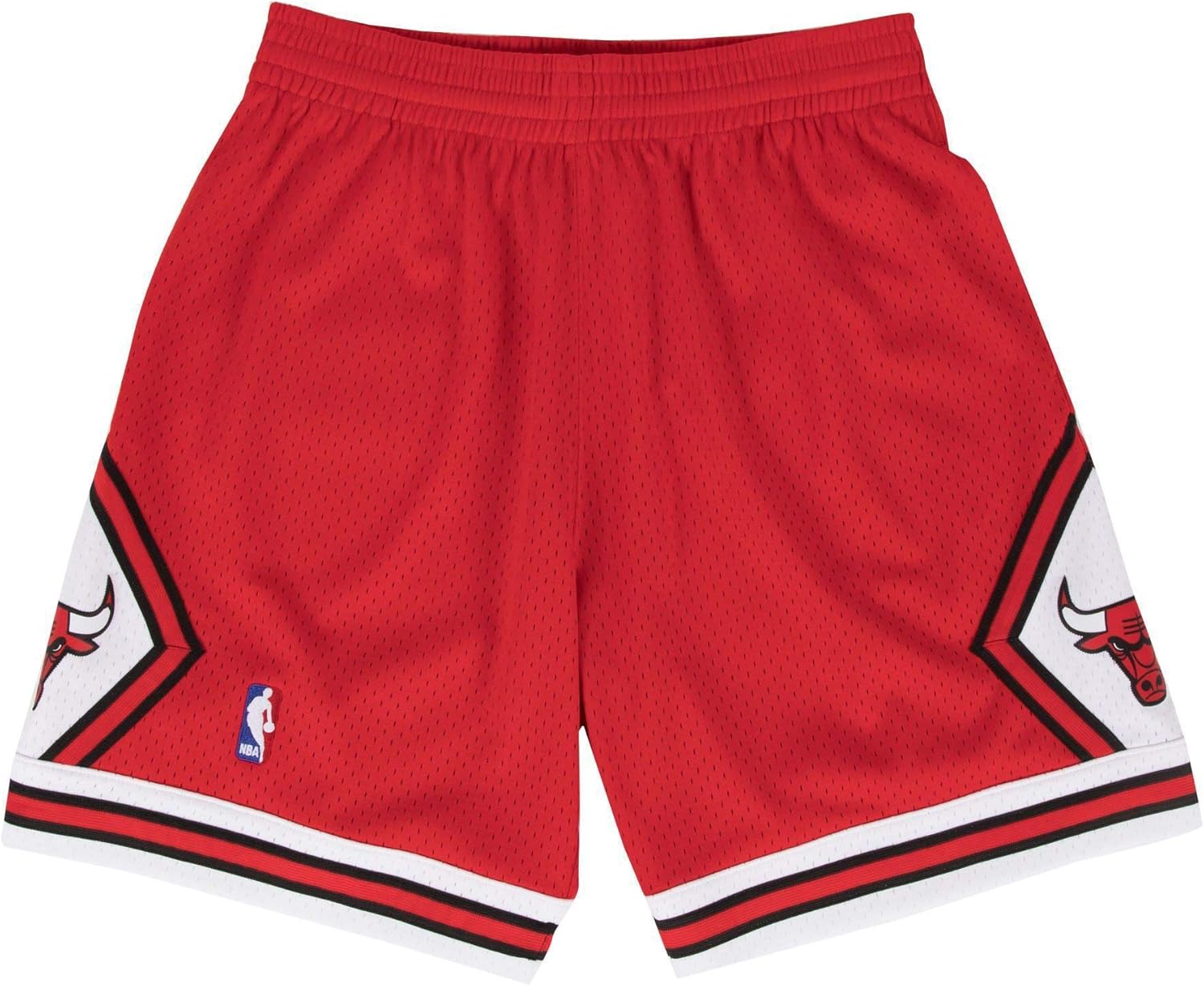 red nba shorts