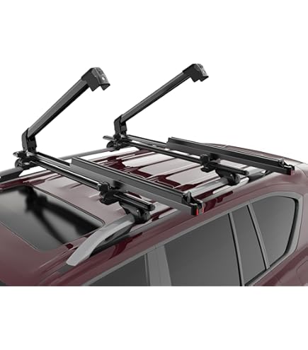 Amazon.com : SportRack Groomer Deluxe Ski Carrier, Silver, One