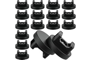 Yookeer Magnetic Zip Tie Mount Base Black Magnetic Cable Clips Wire Holder Multipurpose Cable Ties Management Base Electrical Supplies for Wire