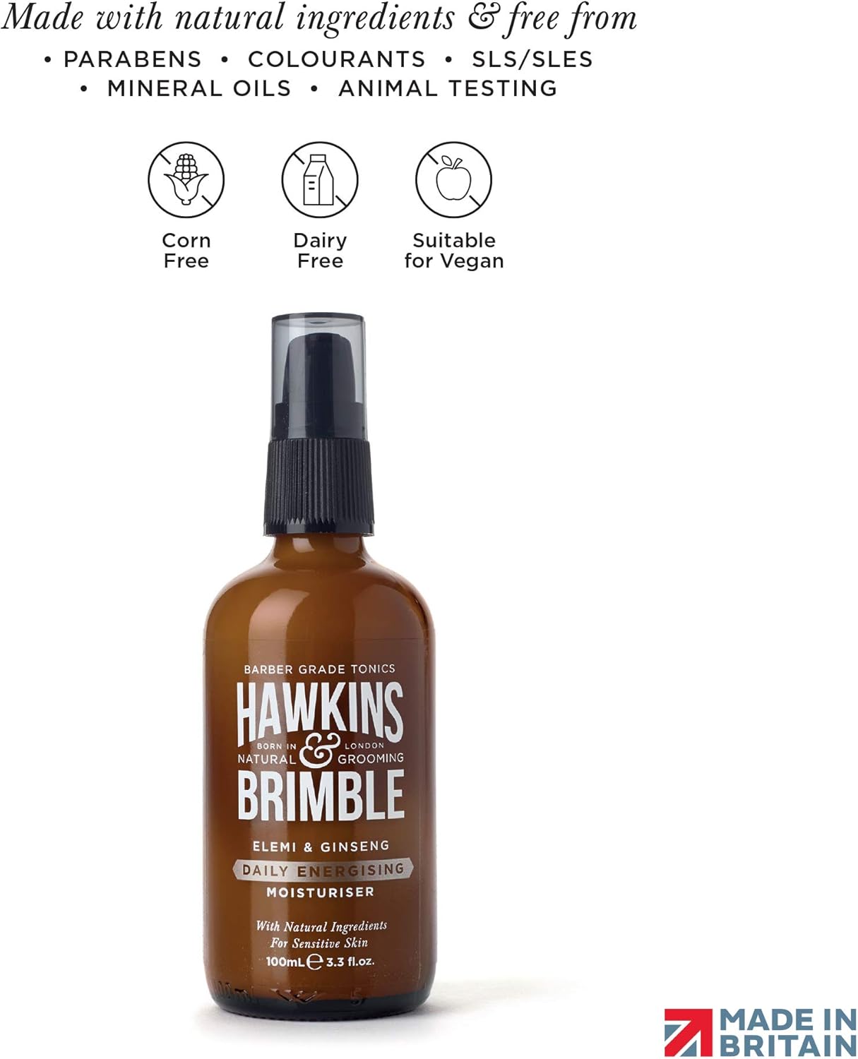 Hawkins & Brimble Energising Men’s Face Moisturiser - Image 4