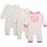 Onesies Brand Baby Boys &amp; Girls 3-Pack Cotton Romper