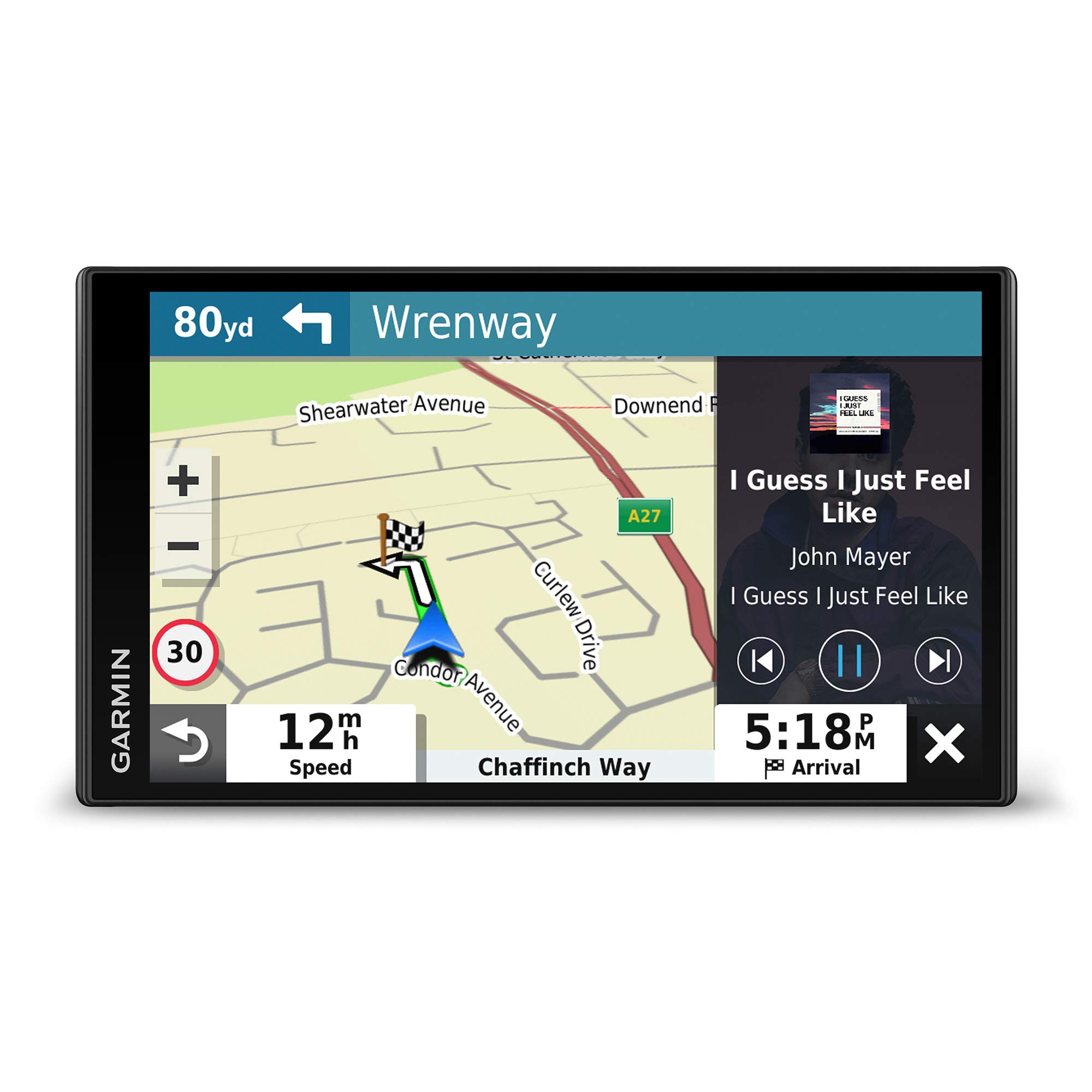 Garmin DriveSmart 65 MT-S with Amazon Alexa - 6.95-Inch Sat Nav with Edge to Edge Display