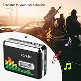 MYPIN Cassette to MP3 Converter Walkman Auto Reverse Portable Player view 6
