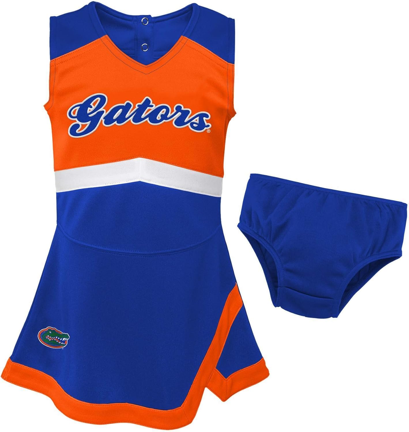 NCAA Florida Gators Infant and Toddler Cheerleader Outfit
