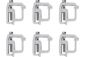 ECOTRIC Truck Clamps Mounting Caps Camper Shell Compatible with Chevrolet Chevy Ford Dodge Gmc Sierra Dakota Ram 1500 2500 35