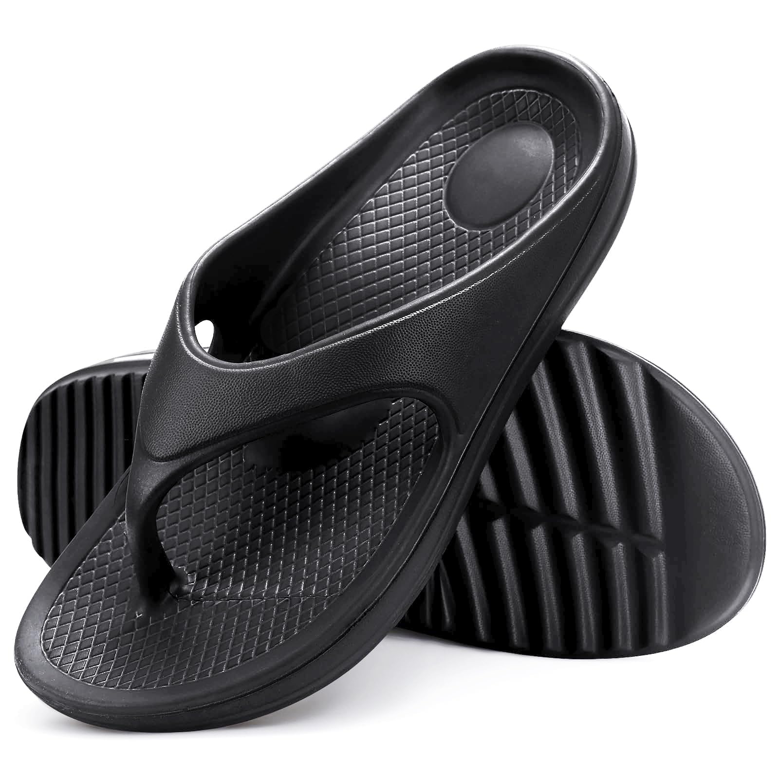 shevalues Orthopedic Sandals for Women Arch Support Recovery Flip Flops Pillow Soft Summer Beach Shoes