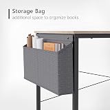 HOMIDEC Writing Computer Desk 80x50x75cm with Storage Bag & Hook view 3