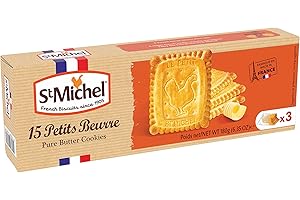 St Michel Butter Cookies, Authentic Gourmet Biscuits, 180g