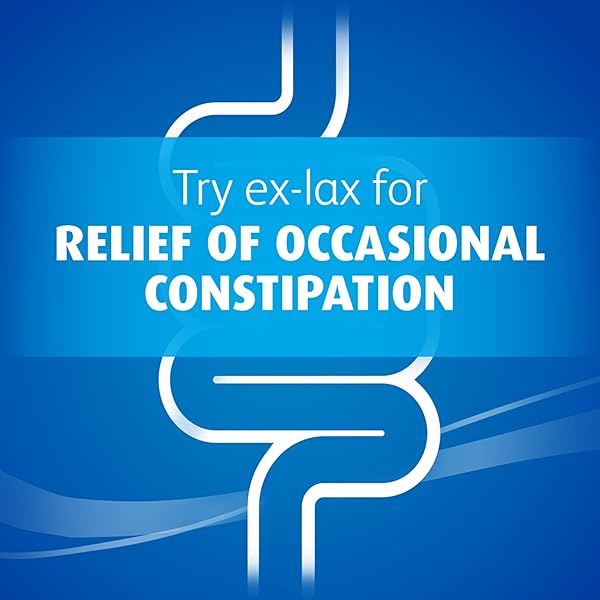 EX-LAX MAXIMUM STRENGTH STIMULANT LAXATIVE CONSTIPATION RELIEF PILLS FOR OCCASIONAL CONSTIPATION, GENTLE LAXATIVES – 24 COUNT