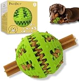 PawsOnly Interactive Treat Dispenser Ball Small Green Dog Toy