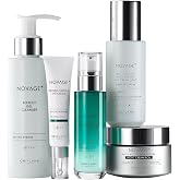 Nov-Ageplus Anti-Aging Skincare Set, 5-Piece Wrinkle Smooth Routine with Gel Cleanser, Eye Cream, Serum, Day Cream SPF 30, Night Cream, 295ml Total