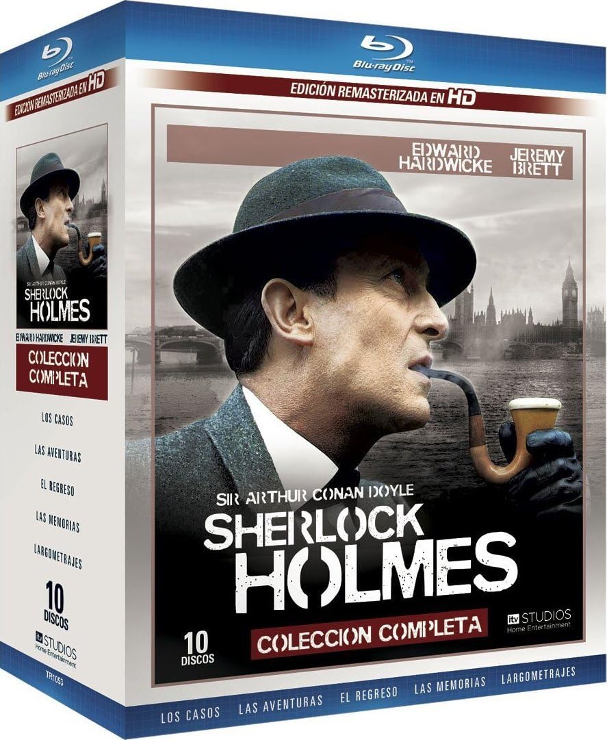 Jeremy Brett Sherlock Holmes Episodes En Francais Sherlock Holmes: The Complete ITV Series Blu-ray Region Free Import