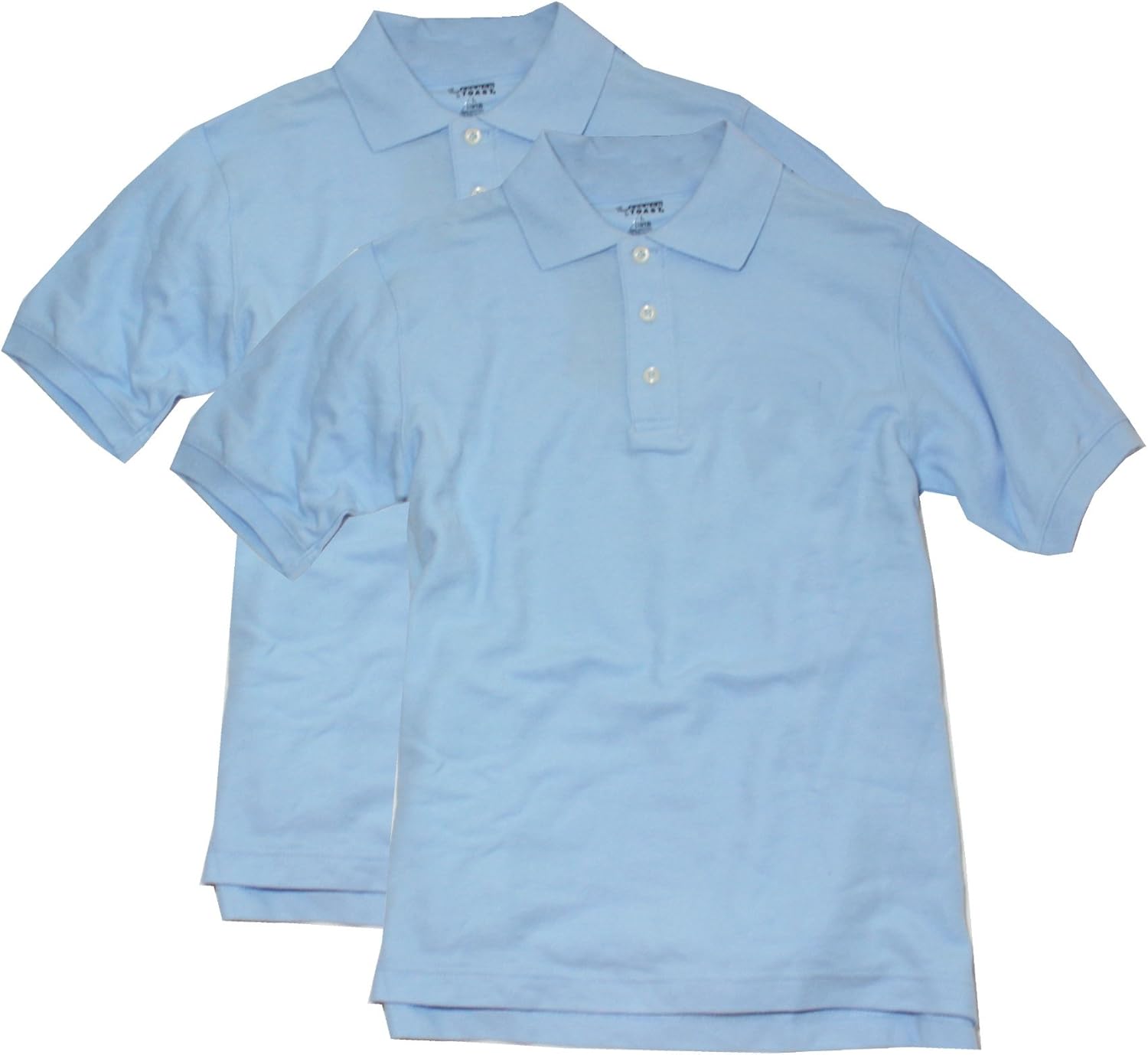 Amazon.com: French Toast Boys 2-Pack Polo Shirt (Large 10/12, Light Blue): Clothing