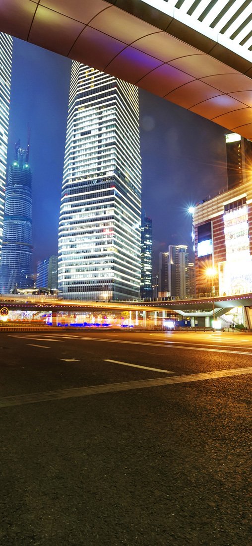 PeelitStickit Famous Buildings and Cities Wallpaper Design, Wall Mural ID-013, vinyl