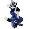 Long Tail Doberman Husky Shepherd Labrador Chihuahua Shepherd YORKSHIRE Poodle Bend Legs Digitigrade Plantigrade Bodysuit Furry Husky Wolf Dog Fox Cat Fursuit Costume main image 0