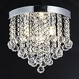 ZEEFO Crystal Chandelier, Modern Chandeliers