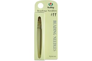 TULIP Beading Needles Size #11 48.5x0.41mm - 4 Needles