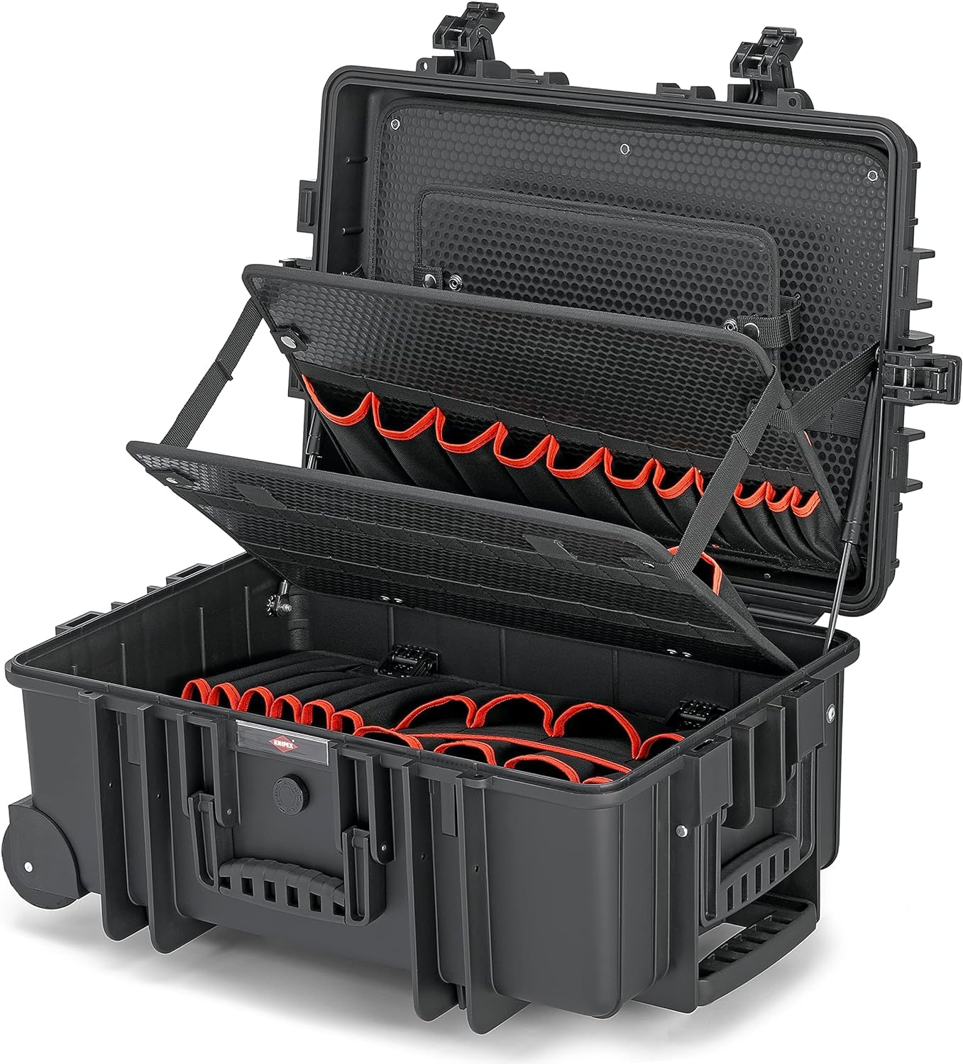 KNIPEX Tool Case Robust45 Move Empty 428 mm, 00 21 37 LE