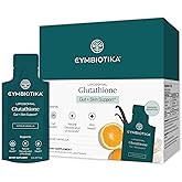 CYMBIOTIKA Liposomal Glutathione Supplement – PQQ, CoQ10 & Antioxidants for Detox, Brain, Energy, Immune Support – Advanced Absorption for Cellular Health & Longevity, Citrus Vanilla, 1 Month Supply