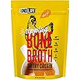 LonoLife Chicken Bone Broth Powder Mix | 10g Protein | Collagen-Rich, Keto & Paleo Friendly | Natural Ingredients | 8oz Bulk Container (15 Servings)