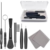 Hearing Aid Cleaning Kit, Hearing aid Cleaning Tools, Hearing Aid Brushes for Cleaning, Hearing Aid Amplifier Cleaner Kit, Hearing Aid Accessories with case, Gifts for Relatives and Friends (8 Pcs)