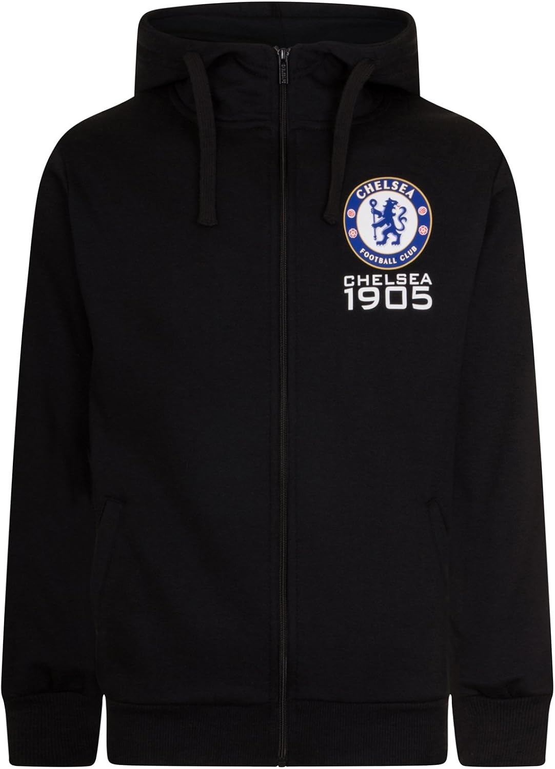 Chelsea FC Official Football Gift Mens Fleece Zip Hoody Amazon.co.uk