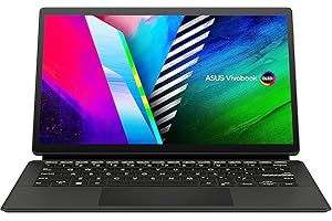 ASUS VivoBook 13 Slate OLED 2-in-1 Laptop, 13.3” FHD OLED Touch Display, Intel Pentium N6000, 4GB RAM, 128GB eMMC, Windows 11