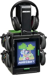 Numskull Official Minecraft LED Light Locker Controller Holder & Headset Stand